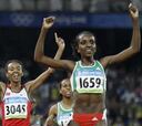 Dibaba gana el 5.000 y hace doblete