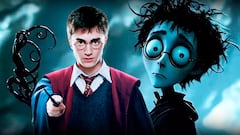 La IA dibuja cómo sería ‘Harry Potter’ en un mundo diseñado por Tim Burton y este es el resultado