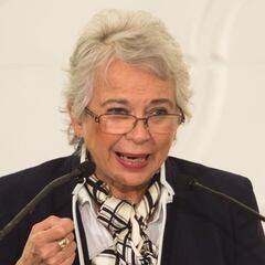 Olga Sanchéz Cordero, presidenta del Senado de la República