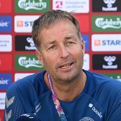 Hjulmand: "Ante Inglaterra jugaremos por y para Eriksen"