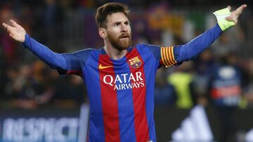 Messi, jugador del Barcelona