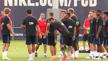 No se ha hecho esperar: el primer enfado de Valverde con Suárez