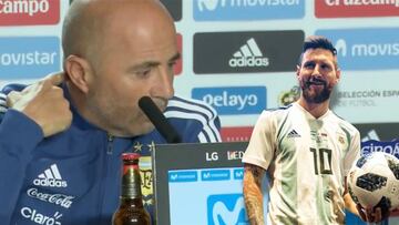 El lapsus de Sampaoli con Messi: más de uno lo verá hasta lógico