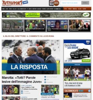 Portadas de la prensa extranjera