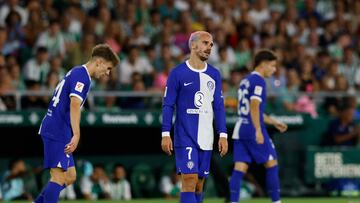 Griezmann, en el Villamarín.