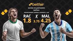 Racing de Santander vs. Málaga CF: horario, dónde ver, pronósticos y clasificación