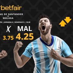 Racing de Santander vs. Málaga CF: horario, dónde ver, pronósticos y clasificación