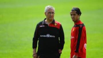 Manzano y Giovanni Dos Santos