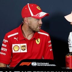Hamilton: "Seb me veta para no ir a Ferrari"; Vettel: "No, yo no"