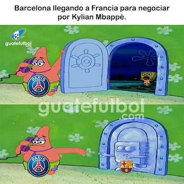 El futuro de Mbappé, de nuevo carne de memes