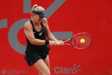 Mariana Duque es la Colombia que continua con vida en el certamen. Avanzó a segunda ronda tras vencer a Timea Babos [7] (HUN), número 89 del mundo, por 6-4, 6-7 (10) y 6-3.