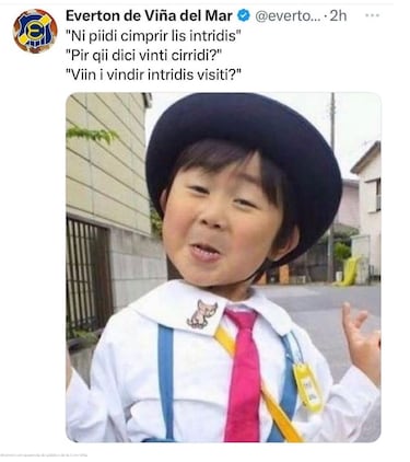 La burla de Everton a los hinchas de la U en redes: tuvo que eliminar la publicación 