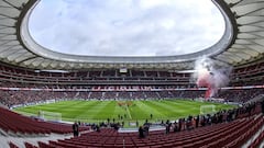 42,000 expected at training session for Spain on Monday at the Wanda before Argentina