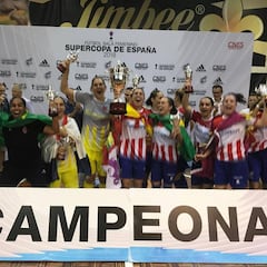 El Futsi Navalcarnero se llevó la Supercopa ante el Jimbeé Roldán