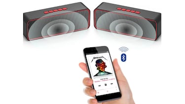 Este altavoz portátil con bluetooth asegura una autonomía de hasta 12 horas y cuesta menos de 20 euros