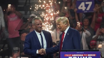 The independent presidential candidate RFK Jr suspended his campaign but it didn’t go down well with others in the family.