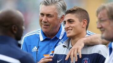 Ancelotti corteja a Verratti: quiere que sea su nuevo Alonso