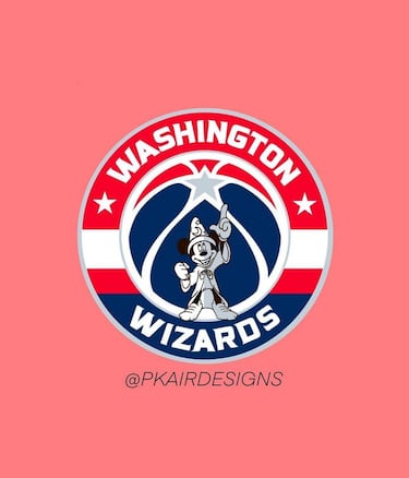 Los logos ‘versión Disney’ de los equipos de la NBA