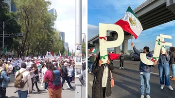 Bloqueos y marchas en CDMX contra Reforma Judicial: alternativas viales cerca del Senado
