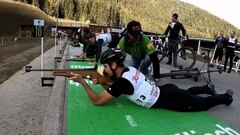 Sagan &#039;se pasa al biatl&oacute;n&#039; en la concentraci&oacute;n del Bora