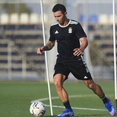 Rubén Castro se ejercitó en solitario a la espera del ‘OK’