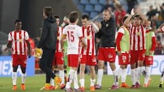 El Almería teme que la FIFA le quite tres puntos por Jakobsen