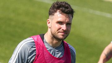 Álvaro Giménez, último pichichi de Segunda, descontento con su rendimiento