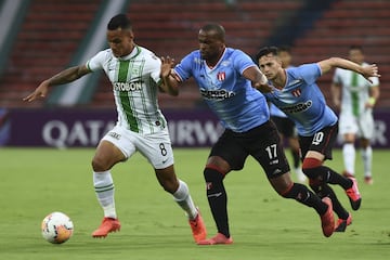 El equipo colombiano igualó 1-1 en el estadio Atanasio Girardot en el juego de ida por la segunda ronda de la Copa Sudamericana.