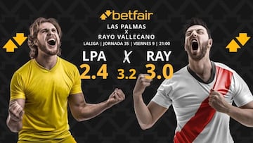 UD Las Palmas vs. Rayo Vallecano: horario, dónde ver, pronósticos y clasificación