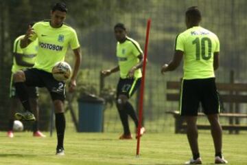 Nacional preparó así el clásico ante Millonarios