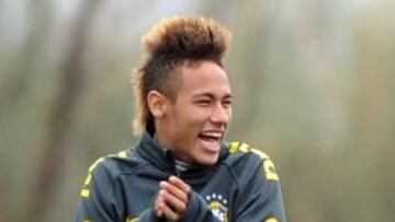 <b>UN CRACK FELIZ. </b>Neymar ha vuelto a sonreír tras el gran partido que firmó ante Ecuador.