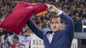 En Italia afirman que el Madrid quiere a Totti de embajador