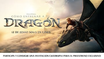 Te invitamos al preestreno exclusivo de Cómo entrenar a tu dragón
