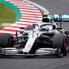 Puede que Bottas haya hecho la pole de Japón en los Libres 2...