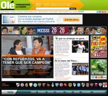 Portadas de la prensa extranjera