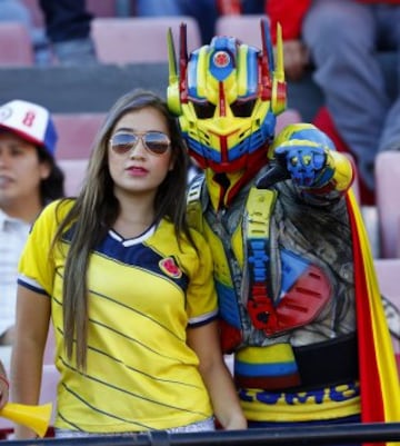 La belleza colombiana invadió el Nacional