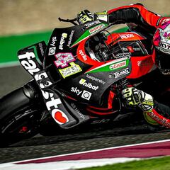 Aleix: "Dedico este primer día a Gresini y a sus trabajadores"