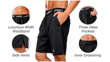 Los mejores pantalones cortos de secado rápido para entrenar en verano