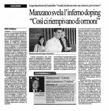 El espectáculo del doping