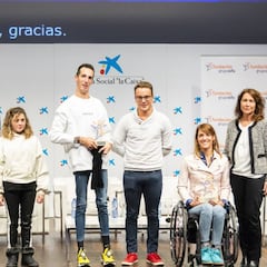 Cinco deportistas con discapacidad reciben las Becas Desafíate