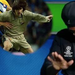 Emociona oírlo: Ronaldinho y la primera vez que vio a Messi