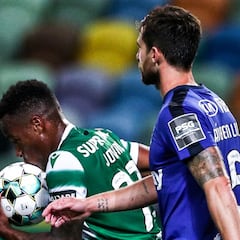 Jovanel Cabral rescata un punto para el Sporting en el 96'