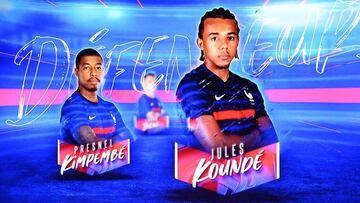 La convocatoria de Koundé con Francia.