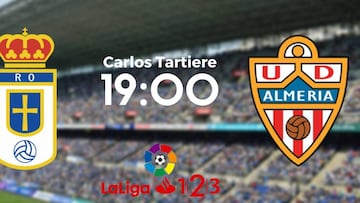 Real Oviedo - Almería en vivo online, partido de la segunda jornada de Liga 1/2/3, hoy 27/08/2016