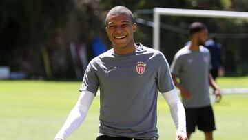 Monaco's French forward Kylian Mbappe