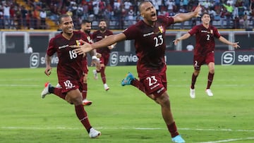 Rondón se exhibe en el triunfo de Venezuela ante Bolivia