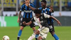 Cuadrado fue titular con la Juventus en la victoria ante el Inter de Mil&aacute;n