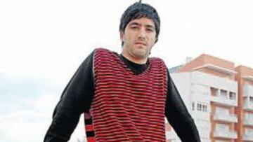 <b>MOTIVADO. </b>Raúl Martín sabe que el partido de hoy es clave para su futuro y el del club.