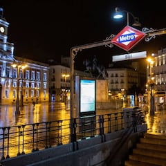 El Metro de Madrid medita un cambio de horarios por el toque de queda