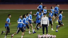 Real Madrid go through their paces at Club World Cup